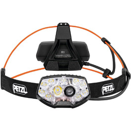 Ліхтарик налобний PETZL NAO RL, чорний, універсальний розмір, для туризму та спорту, унісекс