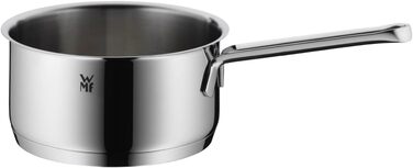 Каструля WMF Aparto 16 см без кришки, 1,4 л, індукційна, з полірованої нержавіючої сталі Cromargan, без покриття, підходить як молочний сотейник
