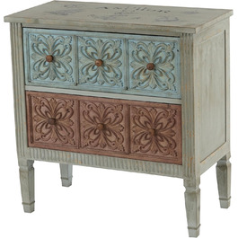 Комод Mendler Aveiro у стилі Шеббі-Шик, вінтаж, 80x79x40 см