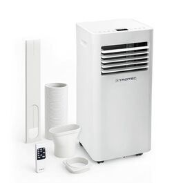 Trotec PAC 2020 E WiFi: Мобільний кондиціонер 3-в-1 (охолодження, вентилятор, осушувач) - 2 кВт/7000 BTU, до 26 м²/65 м³, з WiFi