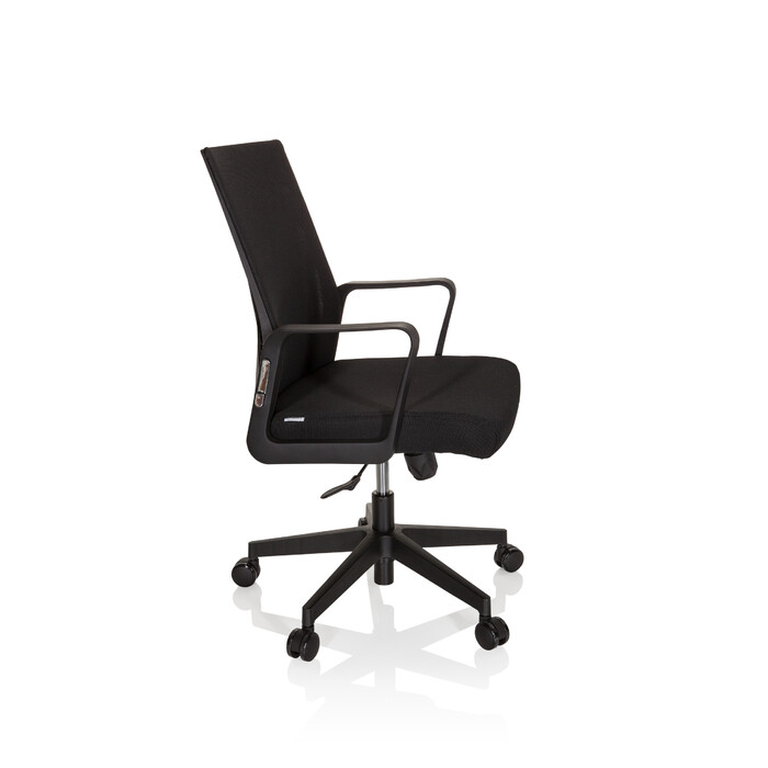 Офісне крісло / поворотне крісло ENCO Mesh Black Foldable hjh OFFICE