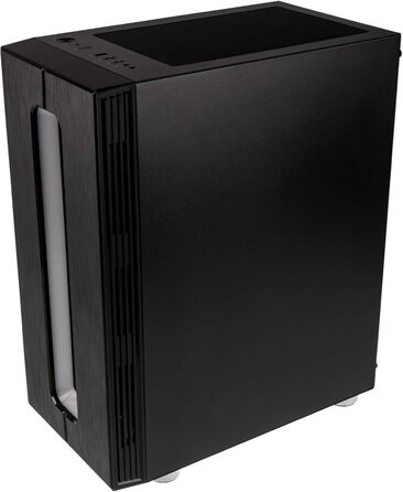 KOLINK Nimbus Midi-Tower ATX RGB комп'ютерний корпус чорний, корпус для ПК з підсвіткою, підтримка водяного охолодження
