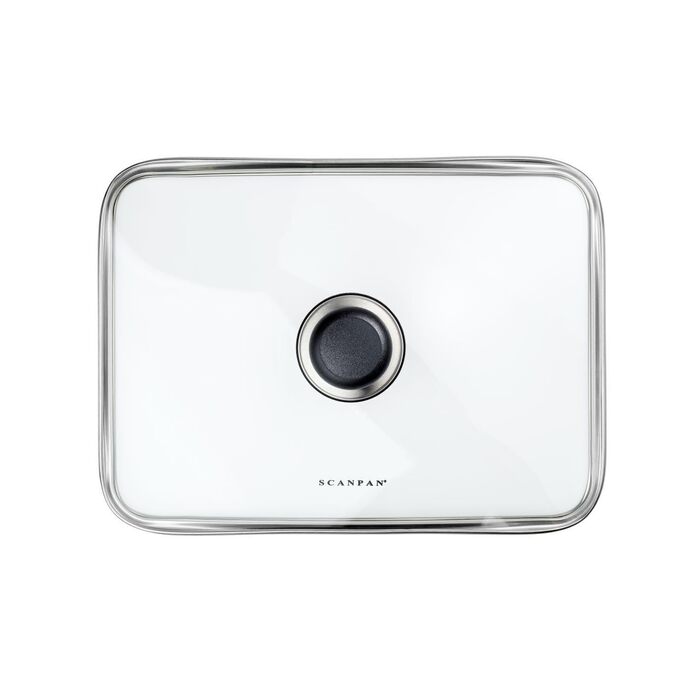 Універсальна скляна кришка SCANPAN Classic термостійка, для духовки (35 x 26 см)
