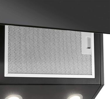 Витяжка кухонна Bomann DU 7604 60 см, безщітковий DC-мотор, режим рециркуляції та відведення повітря, 9 рівнів швидкості, тиха
