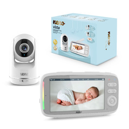 Електронна відеоняня Neno Vista: LCD-дисплей, камера з живим відео, нічний режим, поворотний механізм