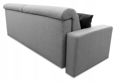 Диван Vigo від Bird Meble, 230 x 88 см, сіра тканина