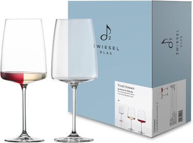 Універсальний келих для вина 0,66 л, набір з 2 штук, Vivid Senses Zwiesel Glas