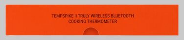 Бездротовий м'ясний термометр ThermoPro Twin TempSpike 150м Bluetooth з підставкою-дисплеєм для духовки, гриля, ростера, сірий, безпечний для посудомийки