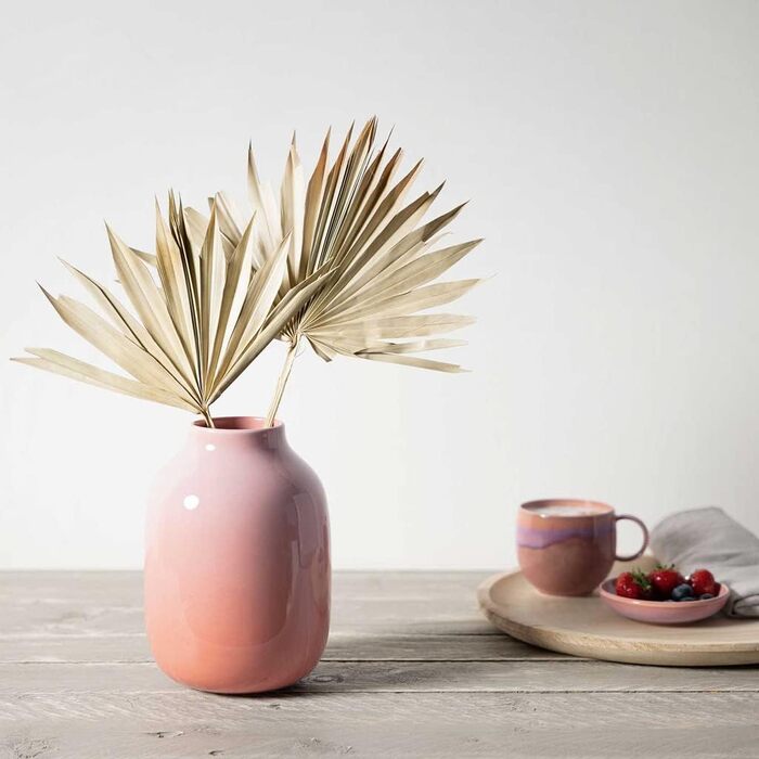 Ваза для квітів Villeroy & Boch Perlemor Coral Nek велика, 15.5x15.5x22 см
