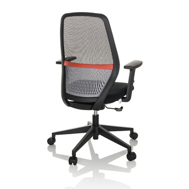 Офісне крісло / Поворотне крісло CARLOW I Mesh / Тканина Black hjh OFFICE