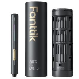 Набір мініатюрних викруток Fanttik E2 Ultra 50-в-1, електричний, 3.7V, 0.6Нм, для ремонту iPhone, ноутбуків, окулярів, годинників (сірий)