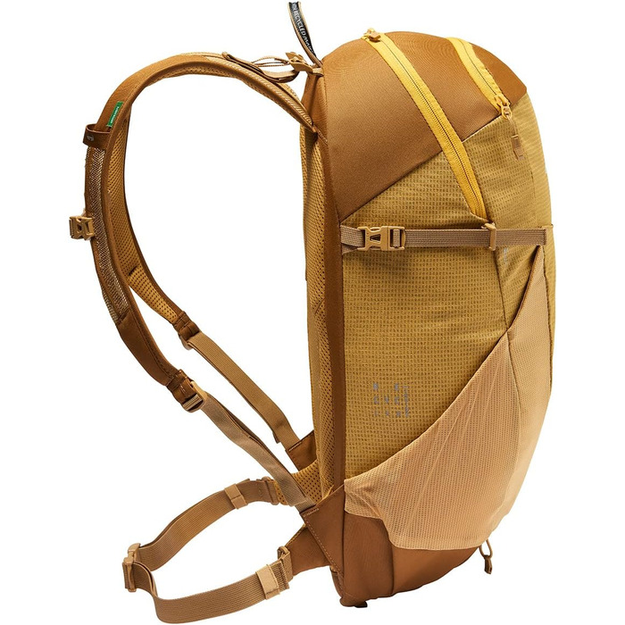 Рюкзак для туризму VAUDE Neyland Zip 20 л, зручна застібка-блискавка, універсальний розмір, жовтий