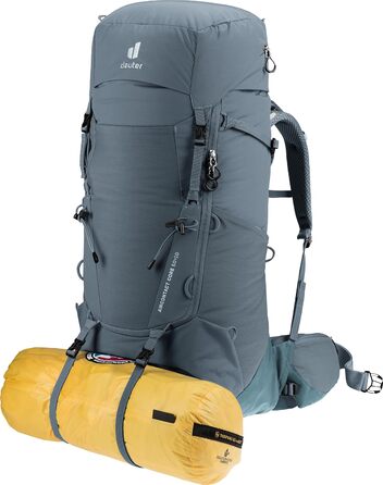 Туристичний рюкзак deuter Aircontact Core 50+10 л, графітовий, модель 2024, для трекінгу
