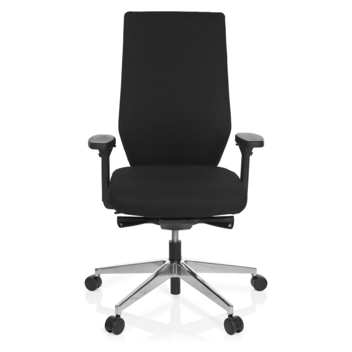 Офісне крісло / Крісло для офісу PRO-TEC 700, тканина, чорний колір, hjh OFFICE