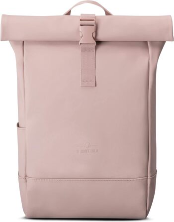 Міський рюкзак Johnny Urban Harvey Medium Rolltop, водостійкий, з відділенням для ноутбука 15L, рожевий, для жінок і чоловіків