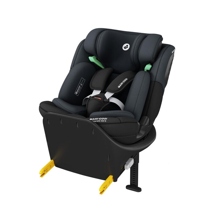 Дитяче автокрісло Maxi-Cosi Emerald 360 S i-Size (40–150 см), ISOFIX, Tonal Black