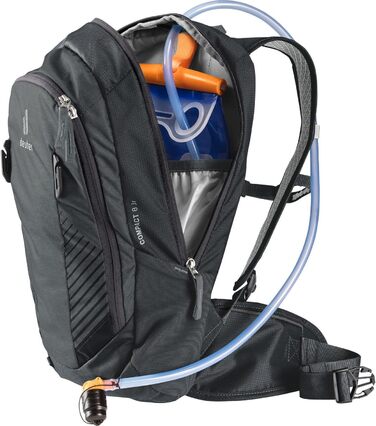 Дитячий велосипедний рюкзак Deuter Compact 8 JR 8 л, графітово-чорний