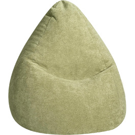 Крісло-мішок SITTING POINT ALFA Velours зелений XL 220 л