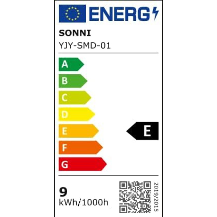 Елегантне дзеркало для ванної кімнати з LED-підсвічуванням 45x60 см, холодне біле світло, IP44, енергозберігаюче, 60L x 45B см