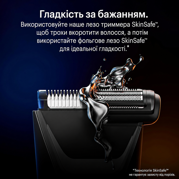 Триммер для інтимних зон та тіла MANSCAPED Lawn Mower 5.0 Ultra, водонепроникний, акумуляторний, з футляром, для чоловіків, SkinSafe, для гоління та стрижки волосся