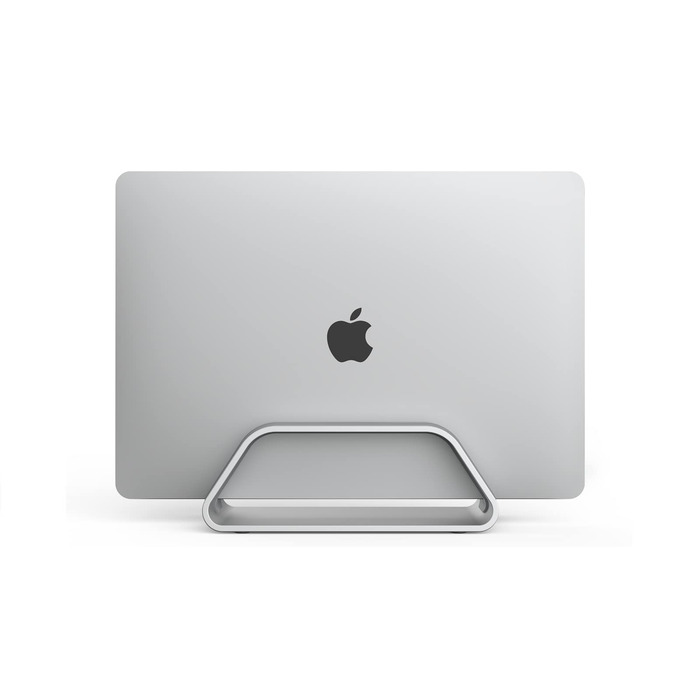 Підставка для ноутбука Vertikaler: стильна підставка для MacBook, MacBook Air, MacBook Pro (алюміній, срібло)