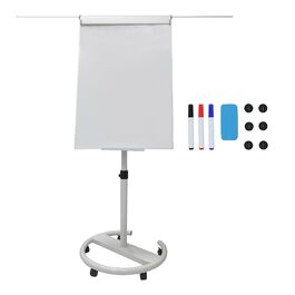 Дошка для письма Relaxdays Flipchart, 100x70 см, з двома кріпленнями