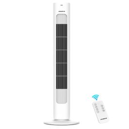 Вентилятор Tower Aigostar з пультом, 70° осциляція, таймер 7 год, 3 режими/швидкості, енергоефективний, 2 шт (1 шт)