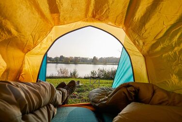 Спальний мішок Grand Canyon Fairbanks 190 для дорослих, універсальний, зелений