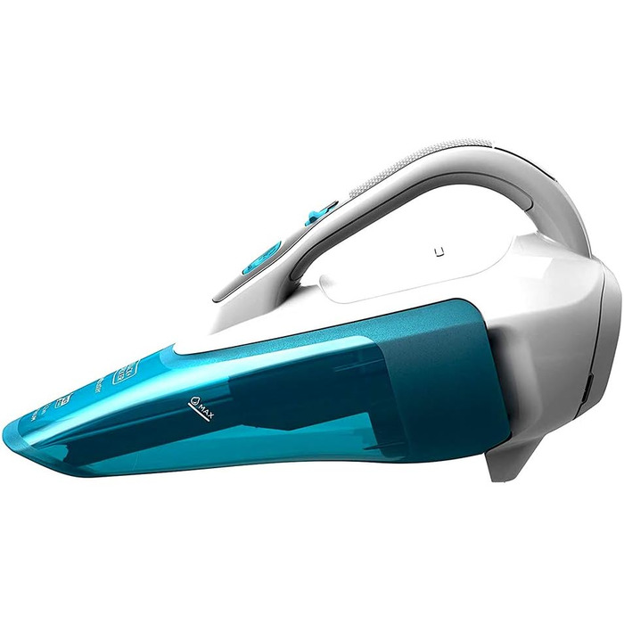 Акумуляторний ручний пилосос Black+Decker WDA315J 10.8В 1.5Аг, 2-в-1, для вологого та сухого прибирання, безмішковий, синьо-білий Dustbuster