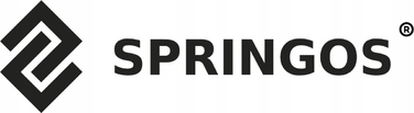 Шезлонг металевий чорний Springos