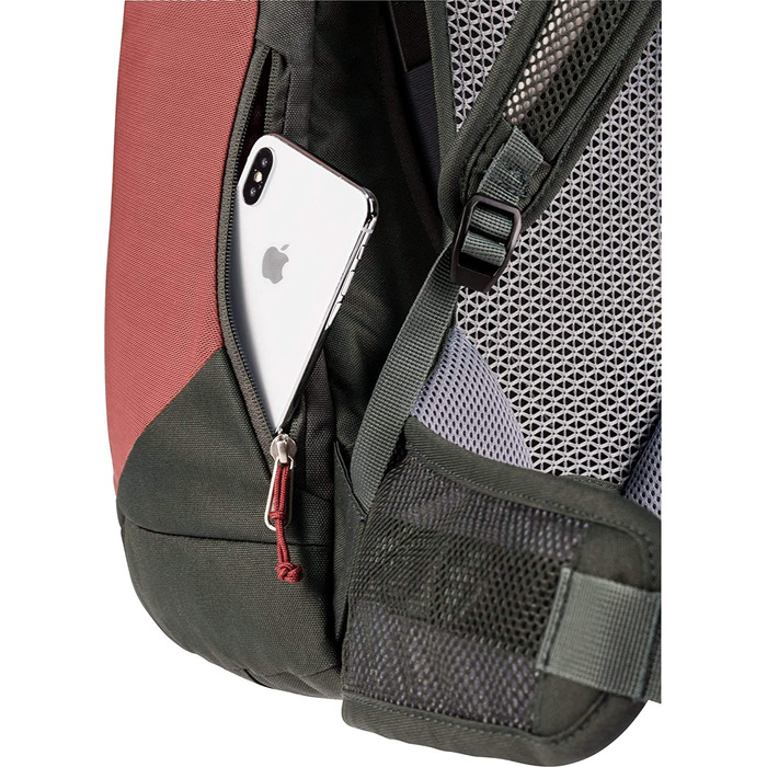 Рюкзак для туризму Deuter AC Lite 30 л унісекс, червоний-зелений