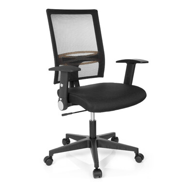 Офісне крісло / поворотне крісло OFFICE R8 Mesh Black hjh OFFICE
