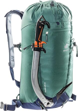 Рюкзак Deuter Guide Lite 24 л унісекс, сіро-зелений/синій, для туризму