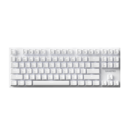 Дротова механічна клавіатура GamePro Genesis Joker (MK124W) 87% Red switches