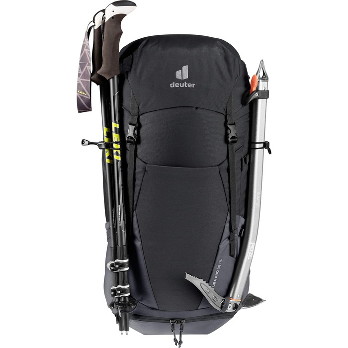 Жіночий туристичний рюкзак deuter Futura Pro 38 SL, чорний/графіт