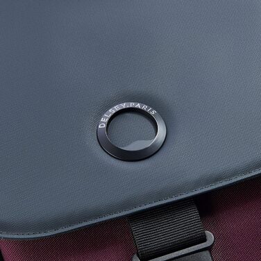Рюкзак DELSEY PARIS Securflap м'який 21 л, бордовий, 45x31x14 см