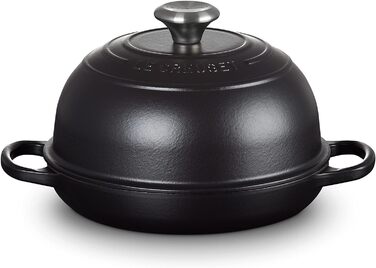 Le Creuset Signature Чавунний горщик для хліба, 24 см, чорний матовий