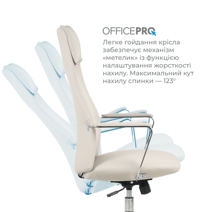 Крісло офісне OfficePro Shift OC533G Gray