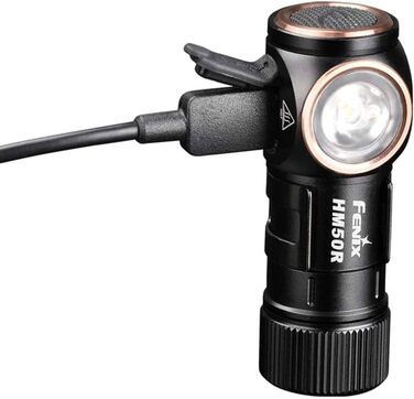 Fenix HM50R V2.0 Універсальний налобний ліхтар для роботи та туризму, чорний, 700 люмен