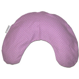 Подушка для сну і шиї Theraline 100x21 см, перлова, з чохлом, бамбукова колекція, капучино