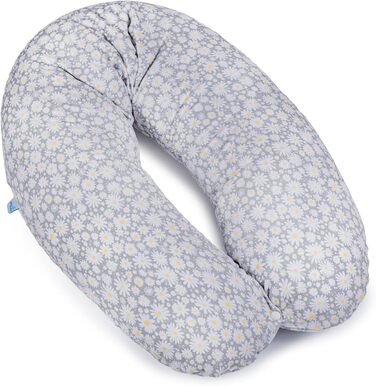 Подушка для годування та вагітних Ceba Baby Kamille XXL, 190 см, 100% бавовна, ортопедична, сертифікат OEKO-TEX