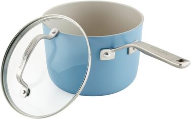 Набір посуду KitchenAid Harteloxierte Keramik синій оксамит 9 предметів з антипригарним керамічним покриттям