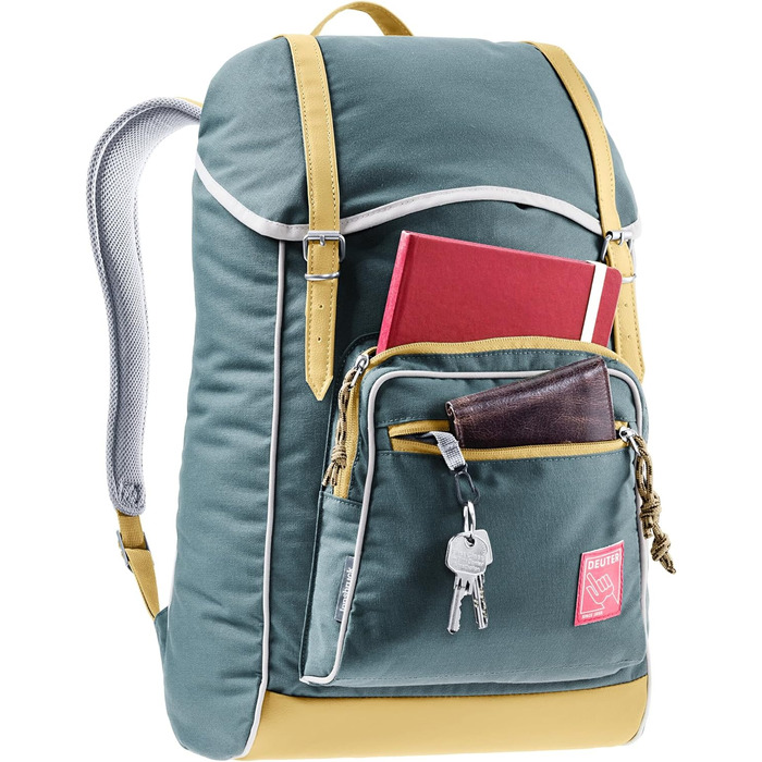 Рюкзак Deuter Innsbruck Vintage 22 л бірюзово-карамельний для міста та подорожей