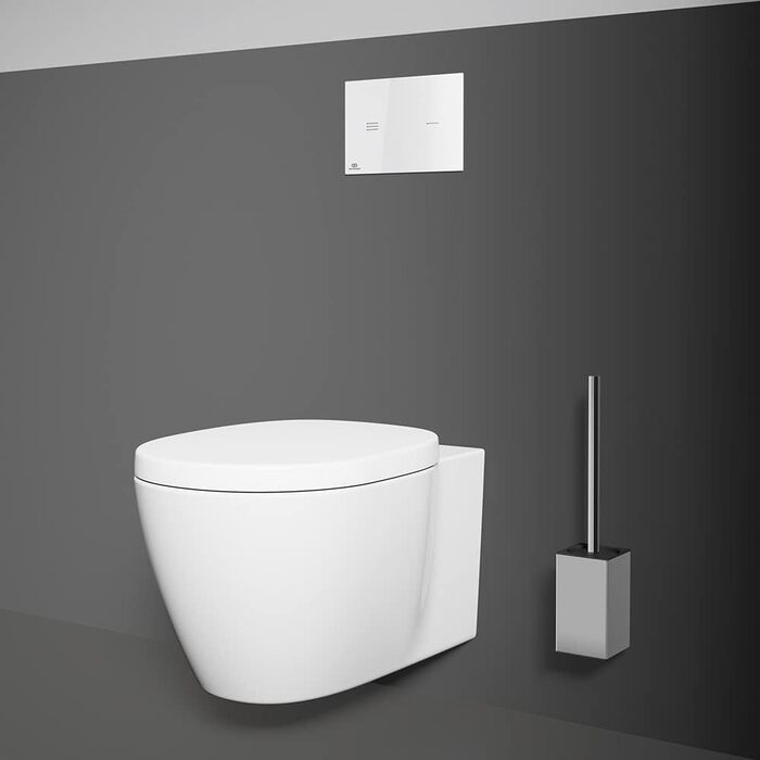 Туалетний набір щітка Ideal Standard IOM Cube, настінний, хром