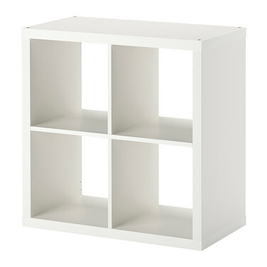 Стелаж IKEA Kallax 77x77x39 см, білий