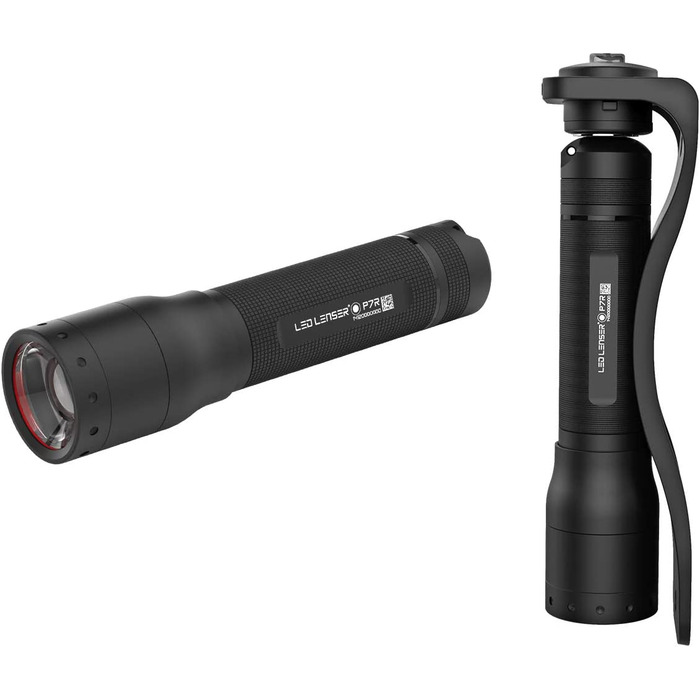 Налобний ліхтар Ledlenser H15R Core + ручний ліхтар P7R LED, 1000 люмен, акумуляторний, до 210 м, 40 годин, магнітна зарядка, комплект зі стінним кріпленням