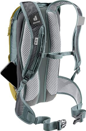 Велосипедний рюкзак Deuter Race 8, 8 л, жовто-зелений