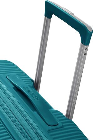 Валіза American Tourister Soundbox Spinner M, розширена, 67 см, 71.5/81 л, колір Jade Green