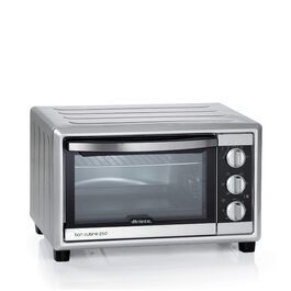 Духовка електрична Ariete Bon Cuisine 250, 25 літрів, срібляста - з конвекцією, 6 режимів, таймер 60 хв, до 230°C, 1500 Вт