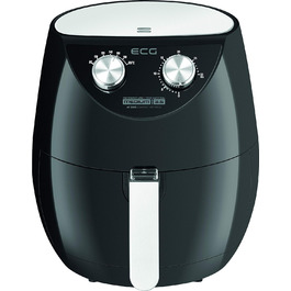 Фритюрниця ECG AF 3500 з гарячим повітрям, чорна